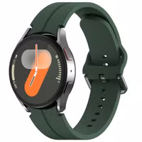 imoshion Silikonarmband für Samsung Galaxy Watch 4 / 5 / 6 / 7 (20 mm) - Dunkelgrün