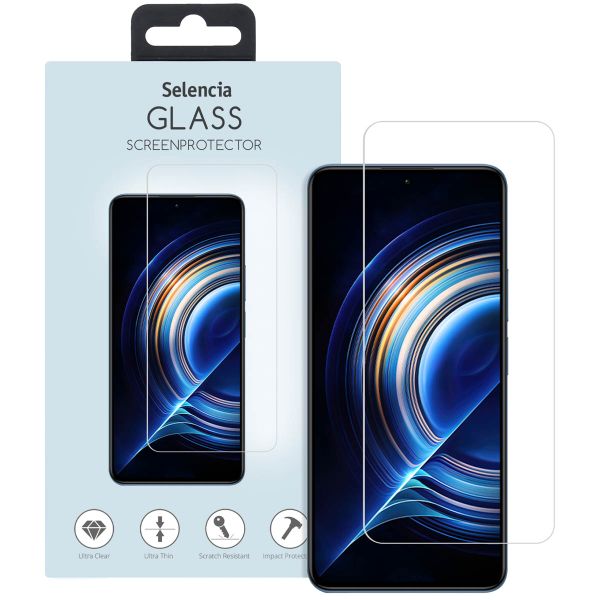 Selencia Displayschutz aus gehärtetem Glas für das Xiaomi 12T (Pro)