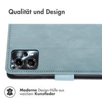 imoshion Luxuriöse Klapphülle Motorola Moto G13 / G23 - Hellblau