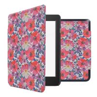 imoshion Design Slim Hard Case Klapphülle Tolino Page 2 - Flower Watercolor