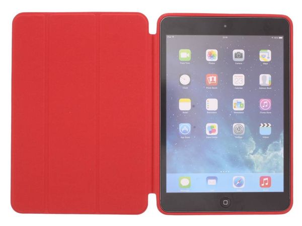 Luxus Klapphülle Rot iPad Mini 3 (2014) / Mini 2 (2013) / Mini 1 (2012) 