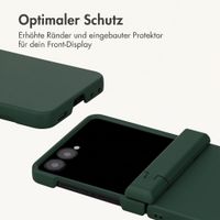 imoshion Color Backcover mit Ständer Samsung Galaxy Z Flip 8 - Dunkelgrün
