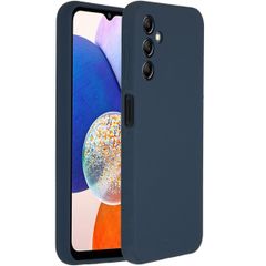 Accezz Liquid Silikoncase für das Samsung Galaxy A14 (5G) - Dunkelblau