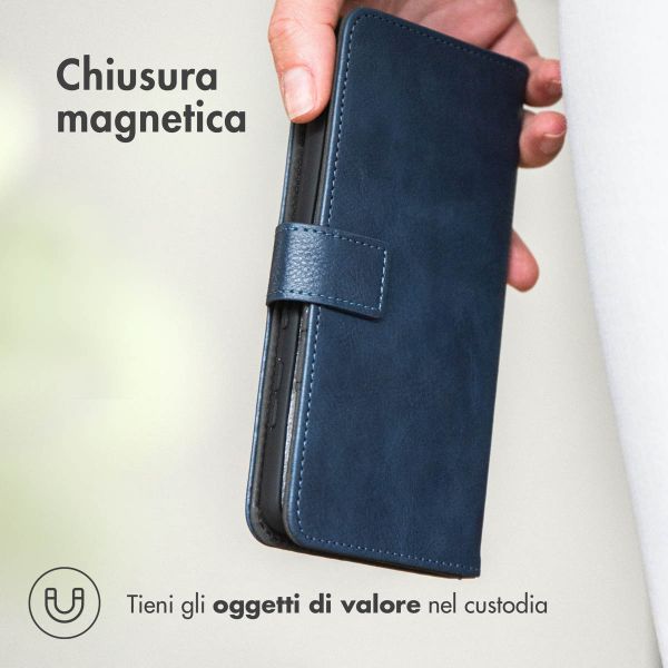 imoshion Luxuriöse Klapphülle Oppo A53 / Oppo A53s - Dunkelblau
