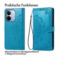 imoshion Mandala Klapphülle Xiaomi Redmi Note 17 Pro - Türkis