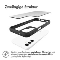 imoshion Rugged Hybrid Case Samsung Galaxy A14 (5G/4G) - Schwarz