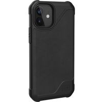 UAG Back Cover Metropolis LT iPhone 12 Mini - Leather Black