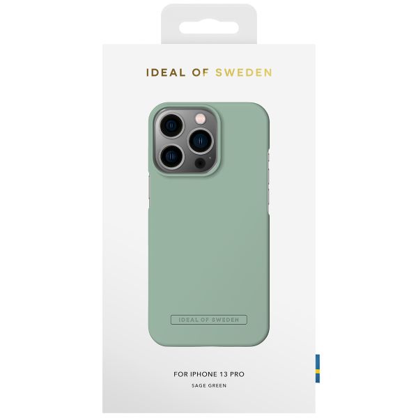 iDeal of Sweden Seamless Case Back Cover für das iPhone 13 Pro - Sage Green