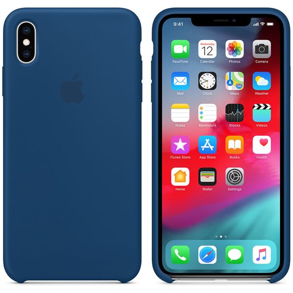 Apple Silikoncase Blue Horizon für das Apple iPhone Xs Max