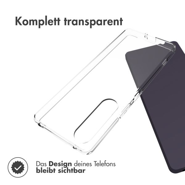 Accezz Clear TPU Backcover Sony Xperia 1 V - Transparent