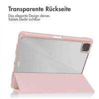 imoshion Trifold Hardcase Klapphülle Apple iPad Pro 12.9 (2018/2020/2021/2022) - Rosa