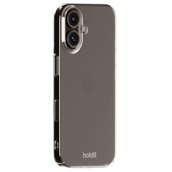 Holdit Slim Case für das iPhone 16 - Transparent