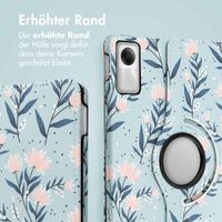 imoshion 360° drehbare Design Klapphülle für das Xiaomi Redmi Pad SE - Flowers