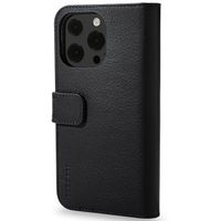 Decoded 2 in 1 Leather Klapphülle für das iPhone 13 Pro Max - Schwarz