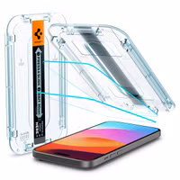 Spigen GLAStR Fit Displayschutzfolie + Applicator 2-pack für das Apple iPhone 16 / 15