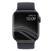 Uniq Aspen Geflochtenes Armband für das  Apple Watch Series 1 t/m 9 / SE (38/40/41 mm) | Series 10 / 11 (42 mm) - Granite Grey