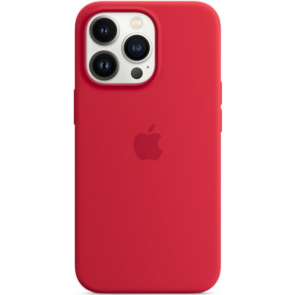 Apple Silikon-Case MagSafe Apple iPhone 13 Pro Max - Rot