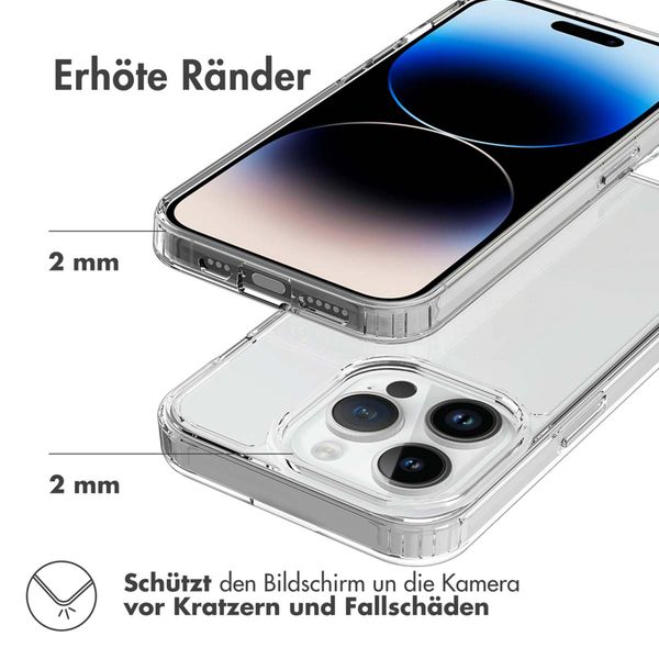 Accezz Xtreme Impact Case Apple iPhone 15 Pro - Transparent