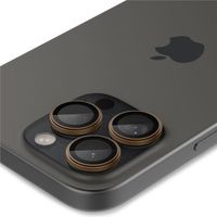Spigen GLAStR Kamera Schutzglas 2er Pack für das Apple iPhone 17 Pro / 17 Pro Max / 16 Pro / 16 Pro Max / 15 Pro / 15 Pro Max / 14 Pro / 14 Pro Max - Titan Wüste