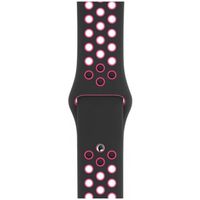 Apple Nike Sport Band Apple Watch Series 1-9 / SE - 38/40/41 mm / Series 10 - 42 mm - Black / Pink Blast