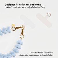 Selencia Lova Herz-Handgelenkbande - Powder Blue