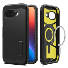 Spigen Tough Armor Backcover MagSafe Google Pixel 9A - Schwarz