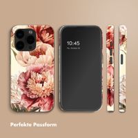 Selencia Vivid Back Cover Apple iPhone 15 Pro - Vintage Peony