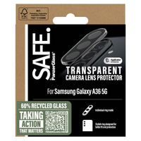 SAFE by PanzerGlass Kameraprotektor für das Samsung Galaxy A36 - Transparent