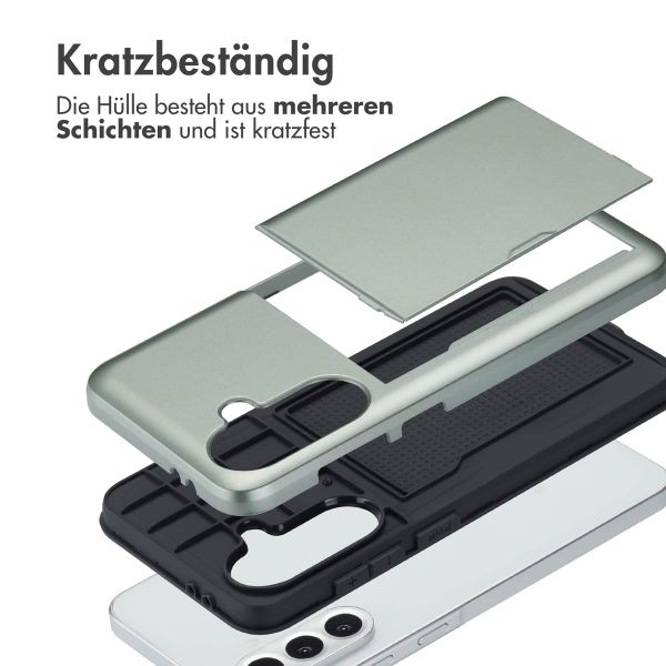 imoshion Backcover mit Kartenfach Samsung Galaxy A36 / A56 - Grün