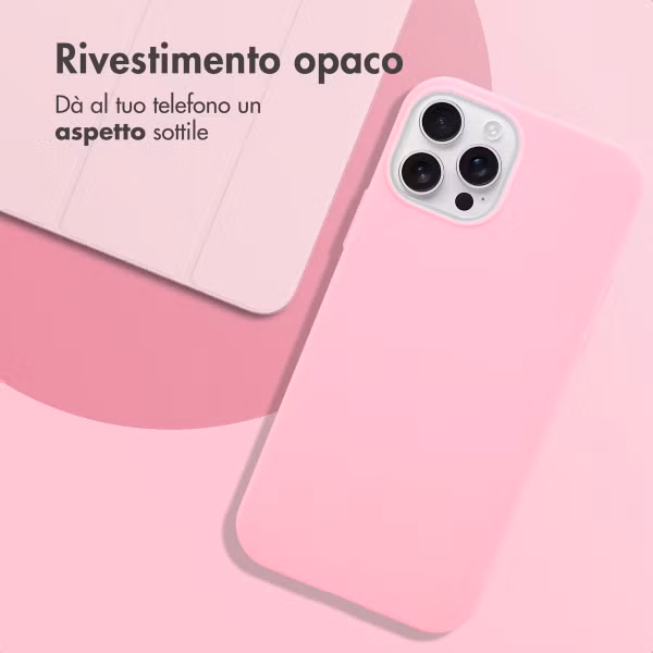 imoshion TPU Color Cover Apple iPhone 12 (Pro) - Bubblegum Pink