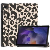 imoshion Design Trifold Klapphülle für das Samsung Galaxy Tab A8 - Leopard