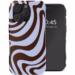 Selencia Vivid Back Cover Apple iPhone 16 Pro - Dream Swirl Chocolate