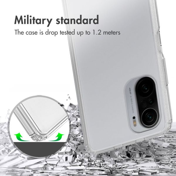 Accezz Xtreme Impact Case für das  Xiaomi Poco F3 - Transparent