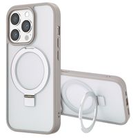 Accezz Ring Stand Backcover mit MagSafe für das Apple iPhone 14 Pro Max - Grey