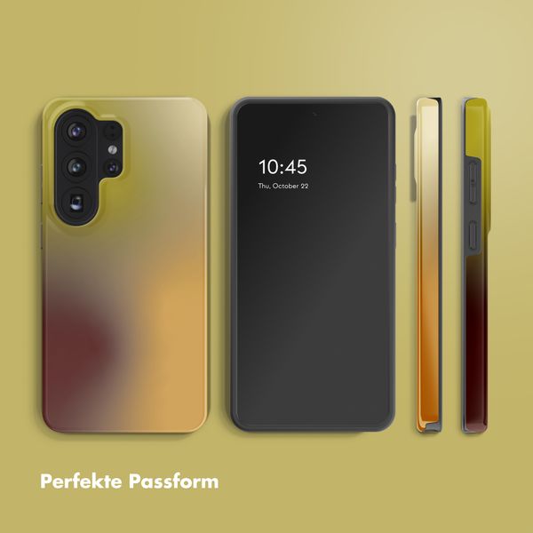 Selencia Vivid Rückabdeckung mit MagSafe Samsung Galaxy S26 Ultra - Gradient Olive Dust