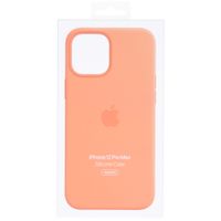 Apple Silikon-Case MagSafe Apple iPhone 12 Pro Max - Kumquat