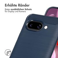 imoshion Brushed Back Cover Google Pixel 9A - Dunkelblau