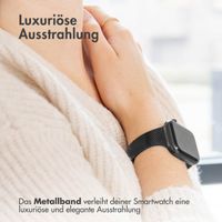 imoshion Mailändische Faltarmband für das Apple Watch Series 1-9 / SE - 38/40/41 mm / Series 10 - 42 mm - Schwarz