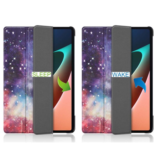 imoshion Design Trifold Klaphülle Xiaomi Pad 5 / 5 Pro - Space