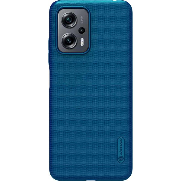 Nillkin Super Frosted Shield Case für das Xiaomi Redmi Note 11 Pro - Blau