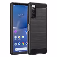 imoshion Brushed Back Cover Sony Xperia 10 V - Schwarz