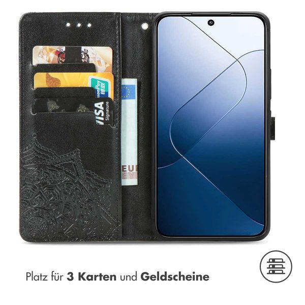 imoshion Mandala Klapphülle Xiaomi 14 - Schwarz
