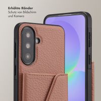 Selencia Sera HandyHülle mit Kordel und Umschlag-Kartenhalter Samsung Galaxy A37 (5G) - Old Pink
