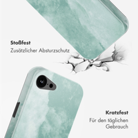 Selencia Vivid Rückabdeckung mit MagSafe Apple iPhone 16e - Marble Grayed Jade