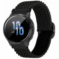 imoshion Elastisches Nylonarmband -   Universelle 22 mm Anschluss - Schwarz