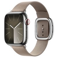 Apple Modern Buckle FineWoven für die Apple Watch Series 1 bis 9 / SE (38/40/41 mm) | Series 10 (42 mm) - Größe L - Tan