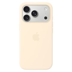 Apple Silikonhülle mit MagSafe Apple iPhone 17 Pro - Vanilla