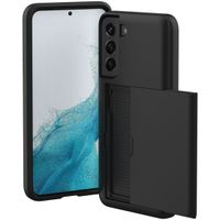 imoshion Backcover mit Kartenfach Samsung Galaxy S22 - Schwarz