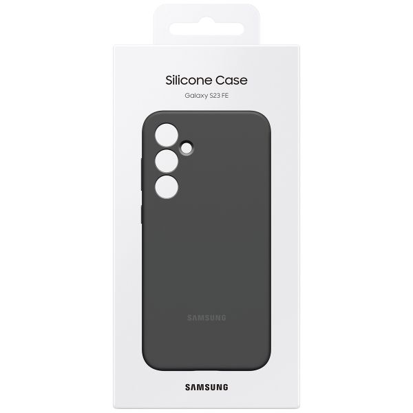 Samsung Original Silikon Cover für das Galaxy S23 FE - Graphite