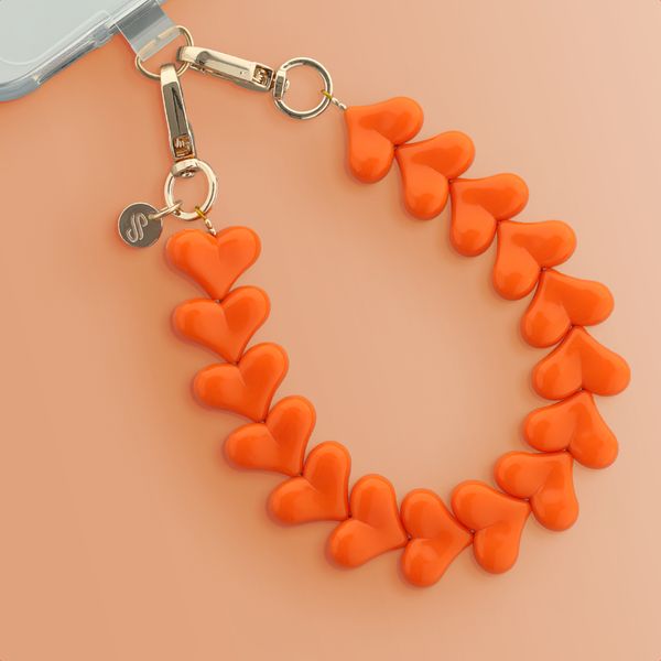 Selencia Lova Herz-Handgelenkbande - Orange